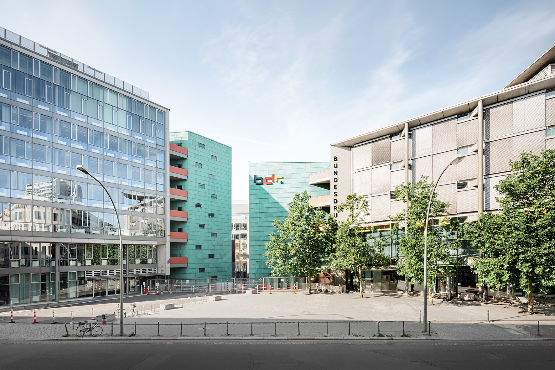 Eingang zum Gelände der Bundesdruckerei-Gruppe
