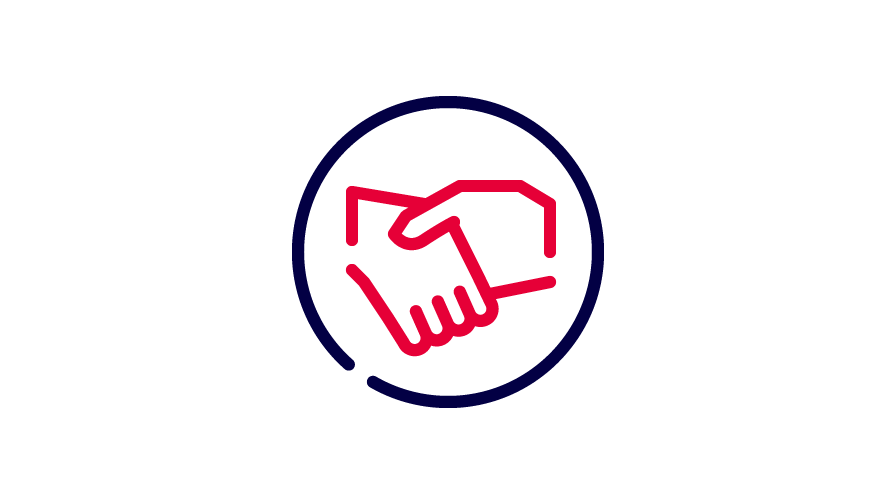 Cooperation Pictogram for Cooperation